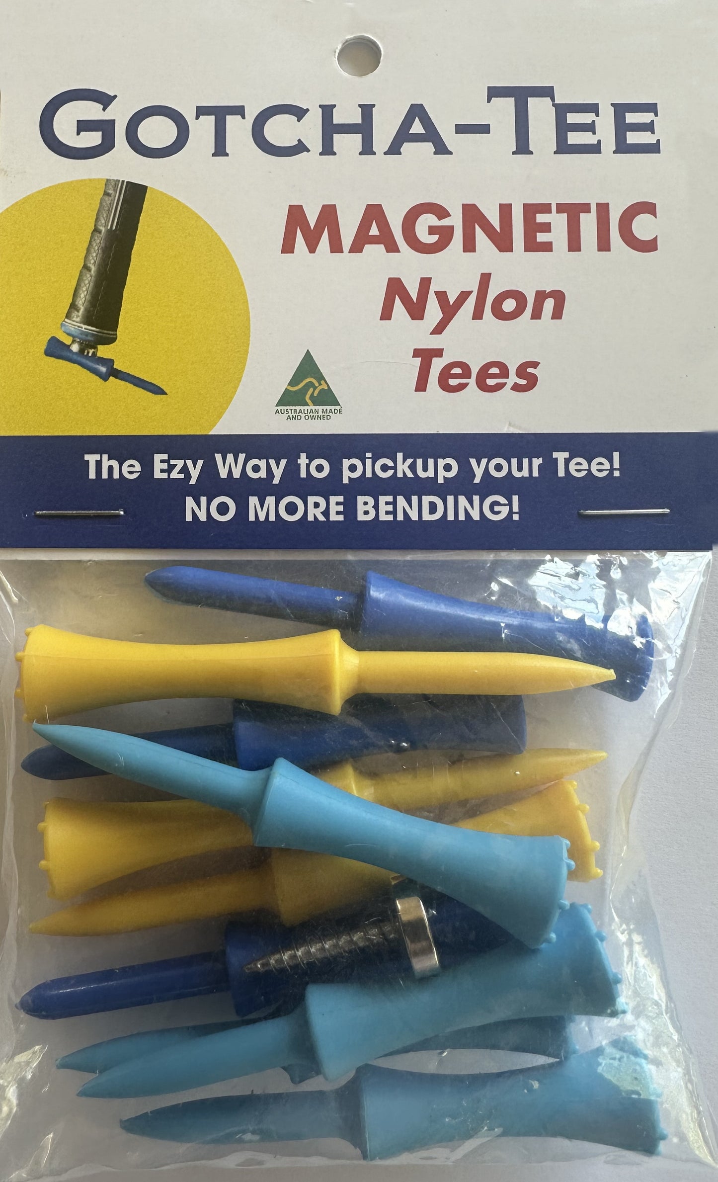 Mixed Pack 70mm & 78mm Nylon Magnetic Tees