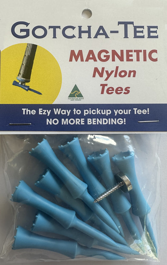 Light Blue 70mm Nylon Magnetic Tees